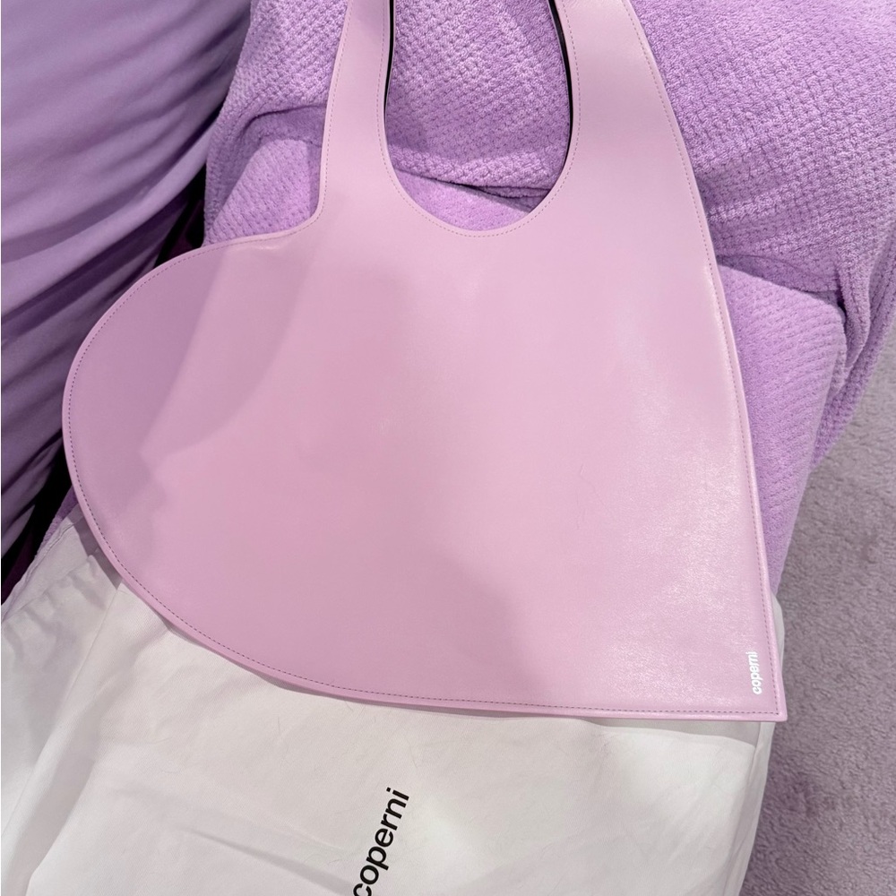 Coperni Purple Shoulder Bag Sleek Modern Design